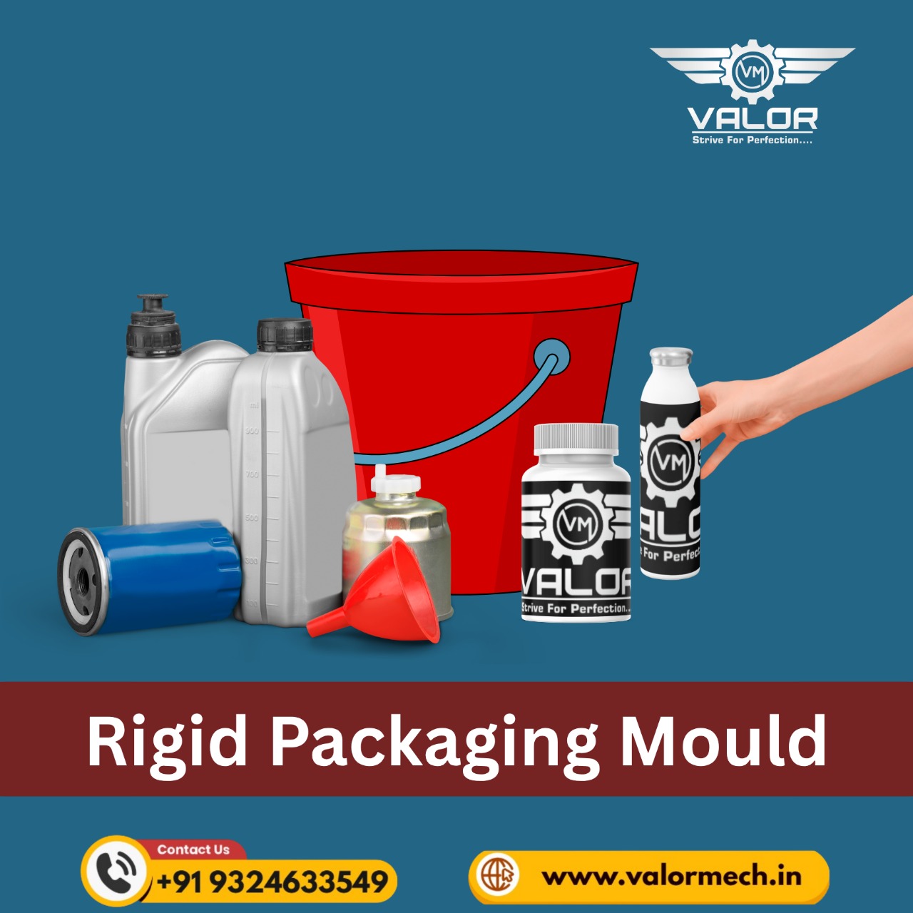 Rigid Packaging Moulds in Vasai, Mumbai
